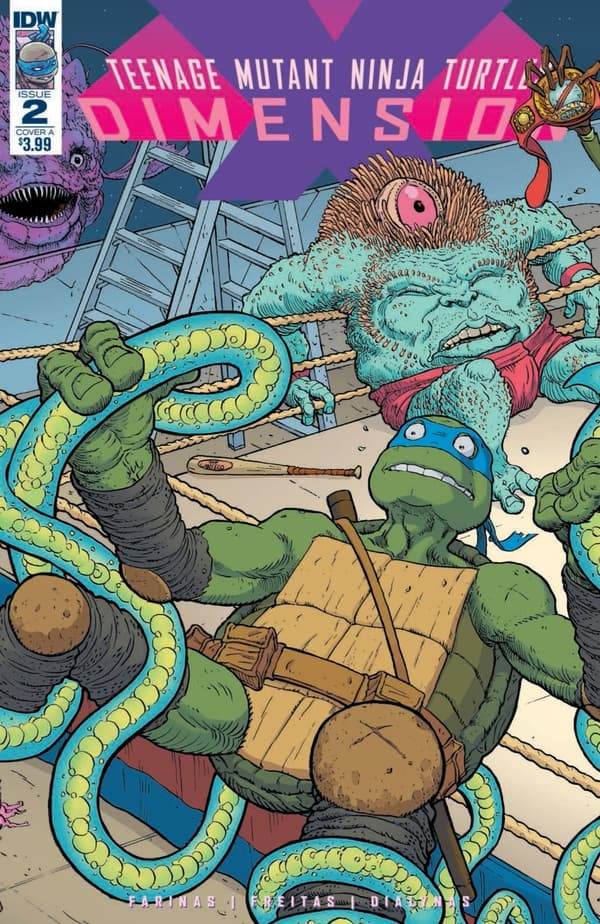 Teenage Mutant Ninja Turtles: Dimension X #2 cover