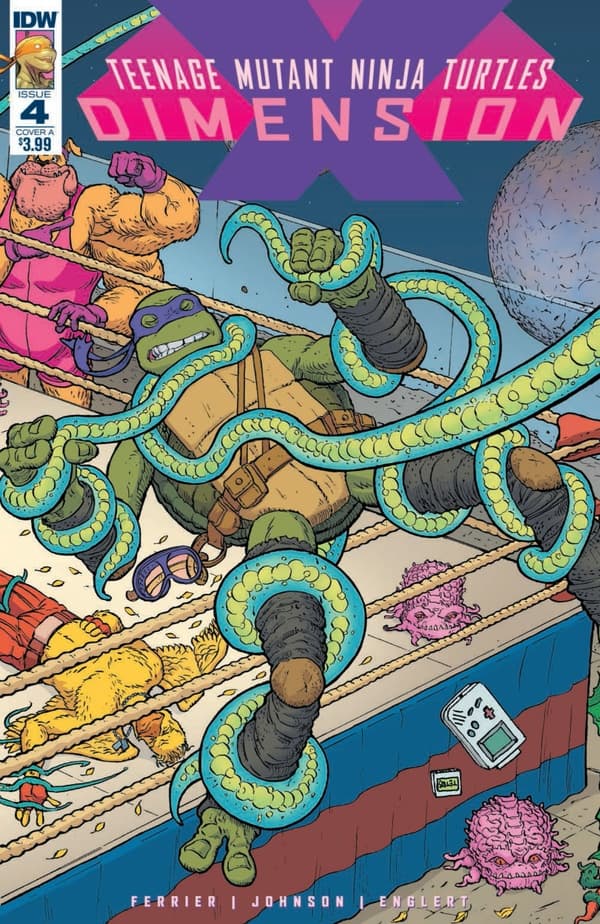 Teenage Mutant Ninja Turtles: Dimension X #4 cover