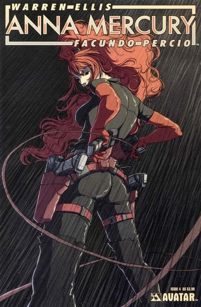 Anna Mercury #4 cover