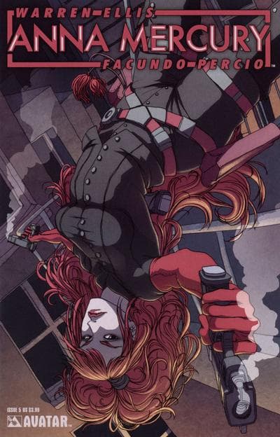 Anna Mercury #5 cover
