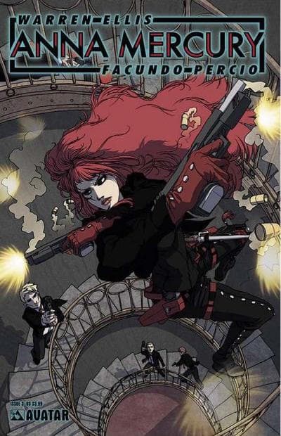 Anna Mercury #3 cover