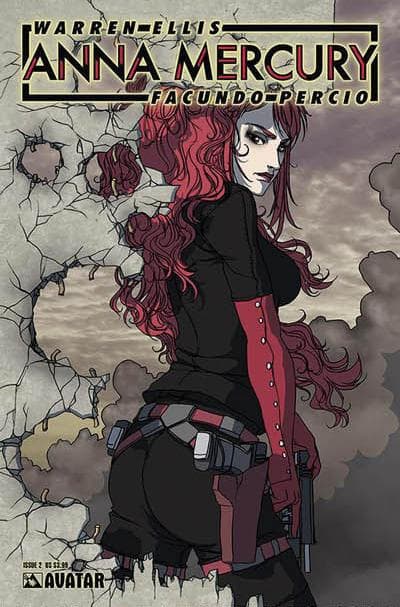 Anna Mercury #2 cover