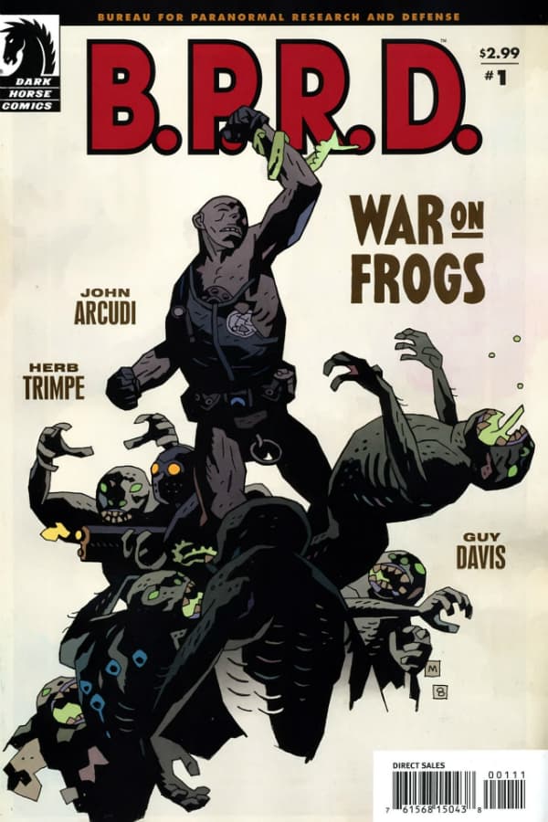 B.P.R.D.: War on Frogs #1 cover