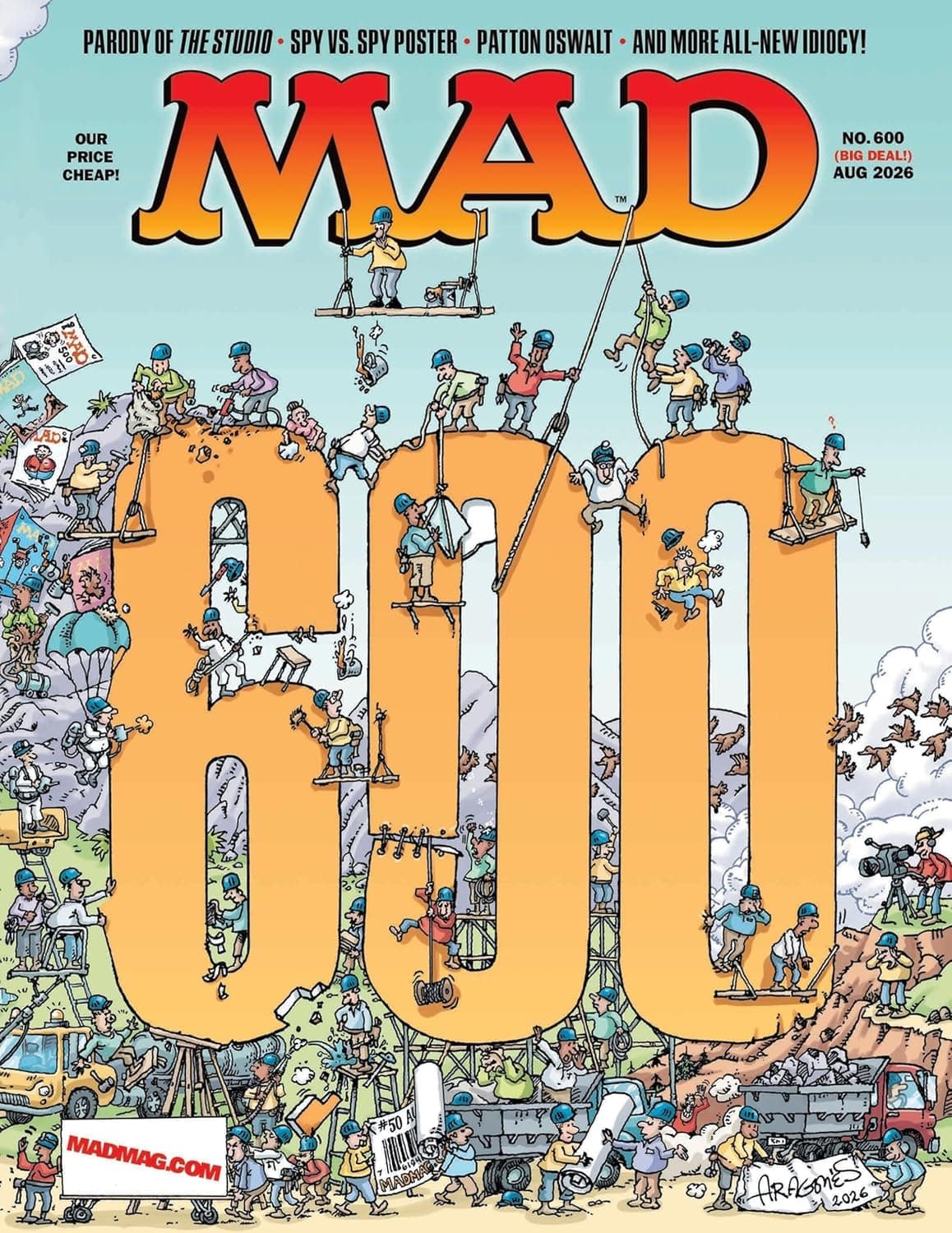 MAD Magazine #600 cover