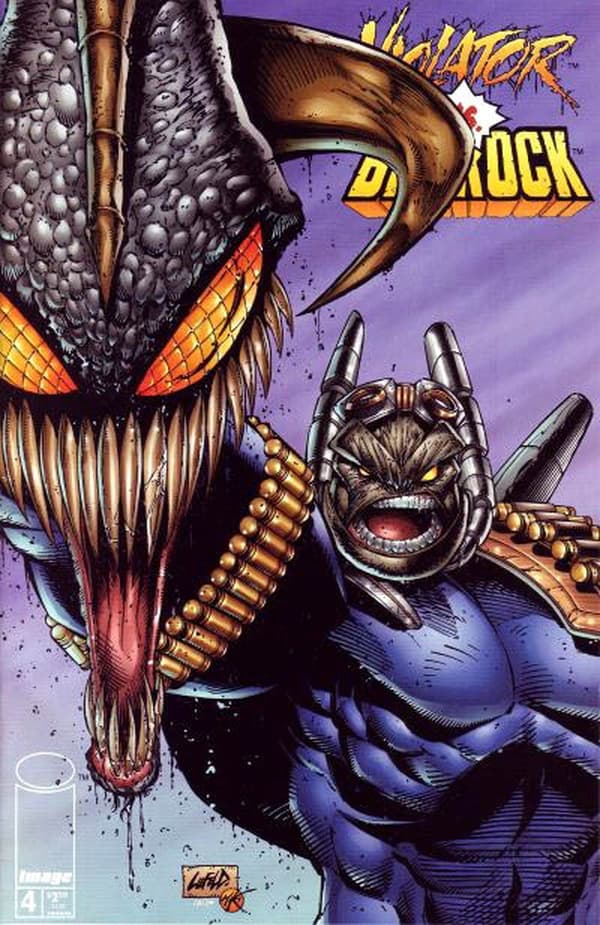 Violator vs. Badrock #4 cover