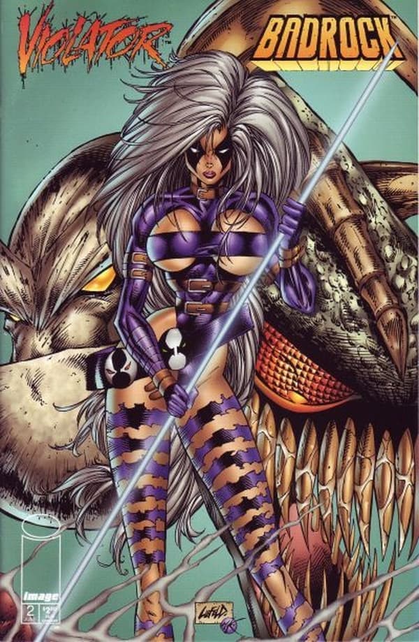 Violator vs. Badrock #2 cover