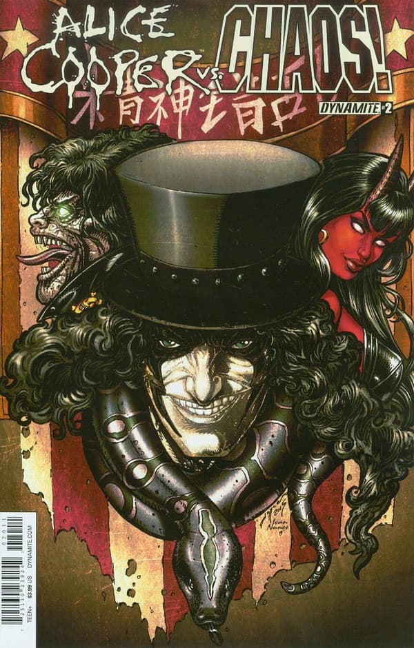 Alice Cooper vs. Chaos! #2 cover