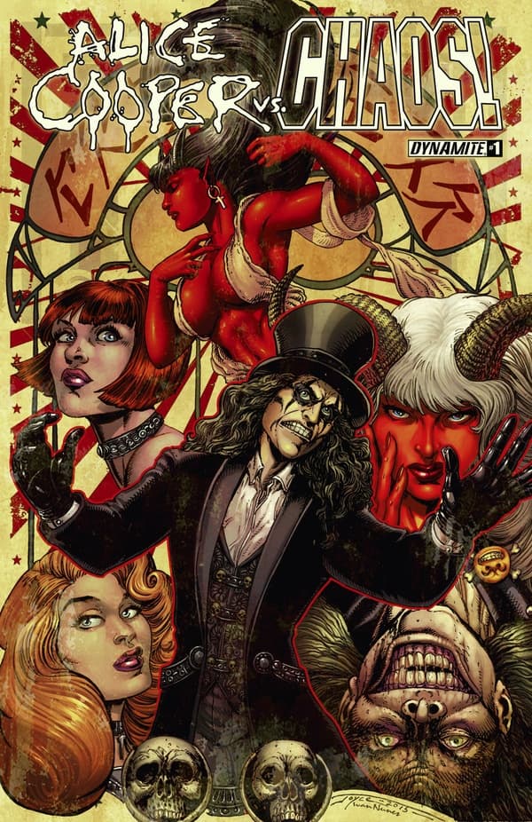 Alice Cooper vs. Chaos! #1 cover