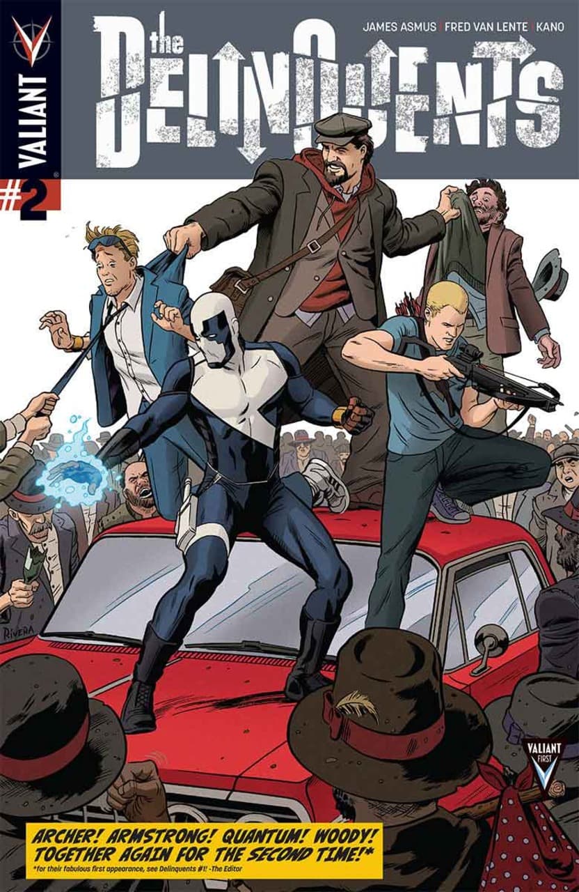 The Delinquents #2 cover