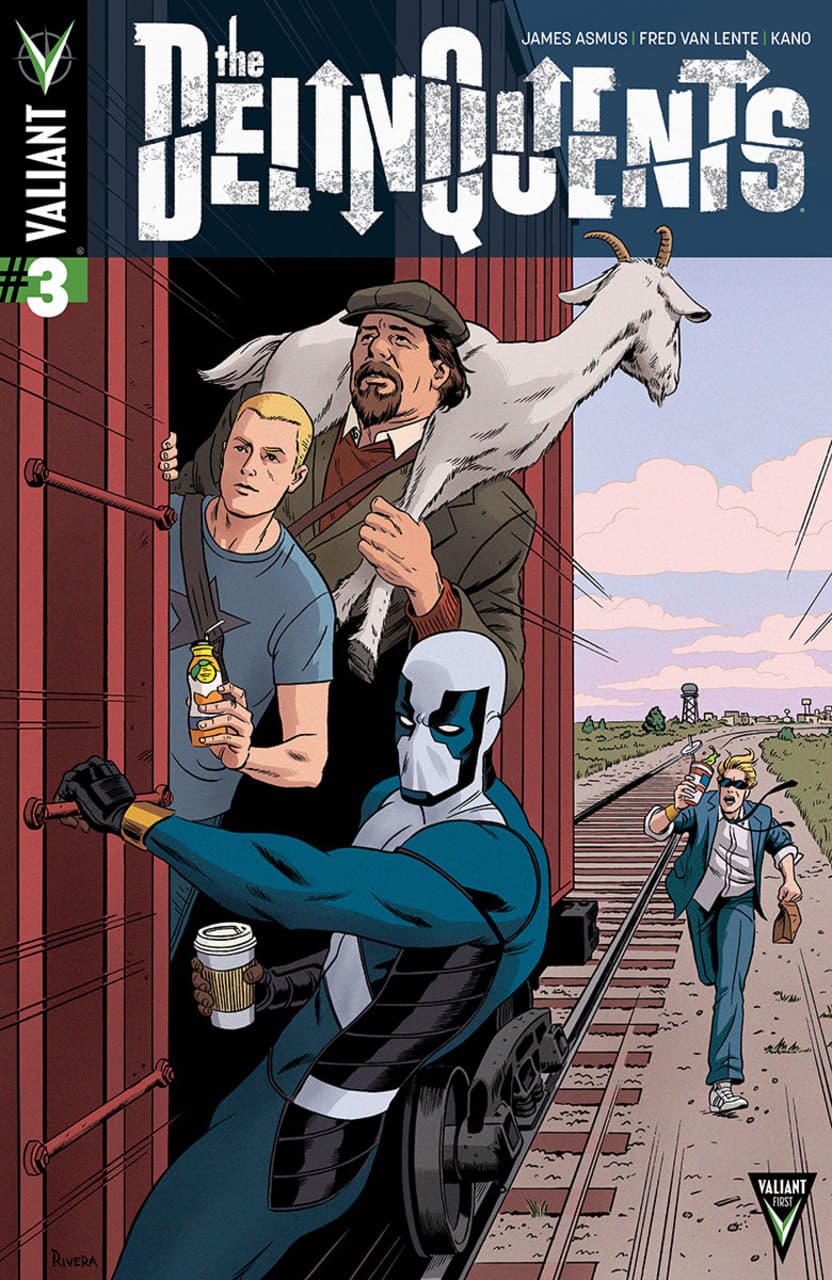 The Delinquents #3 cover