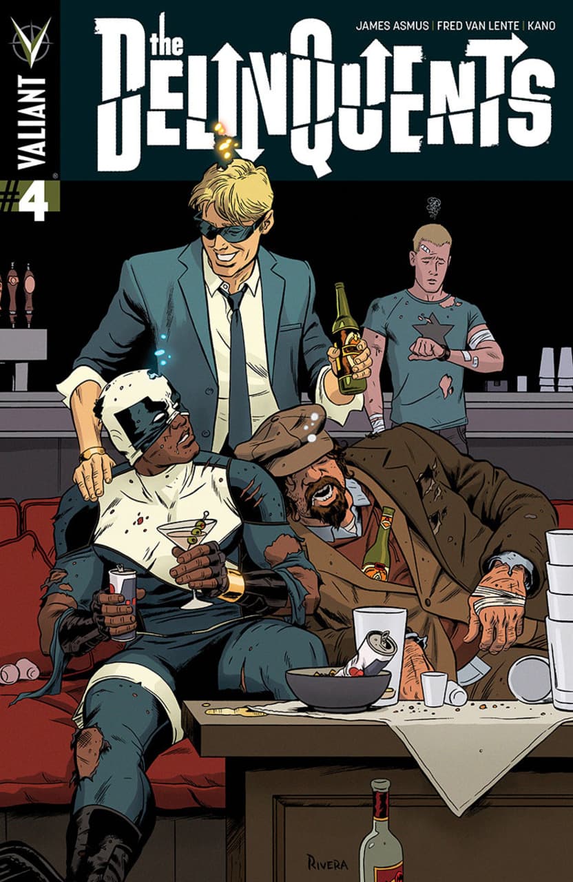 The Delinquents #4 cover