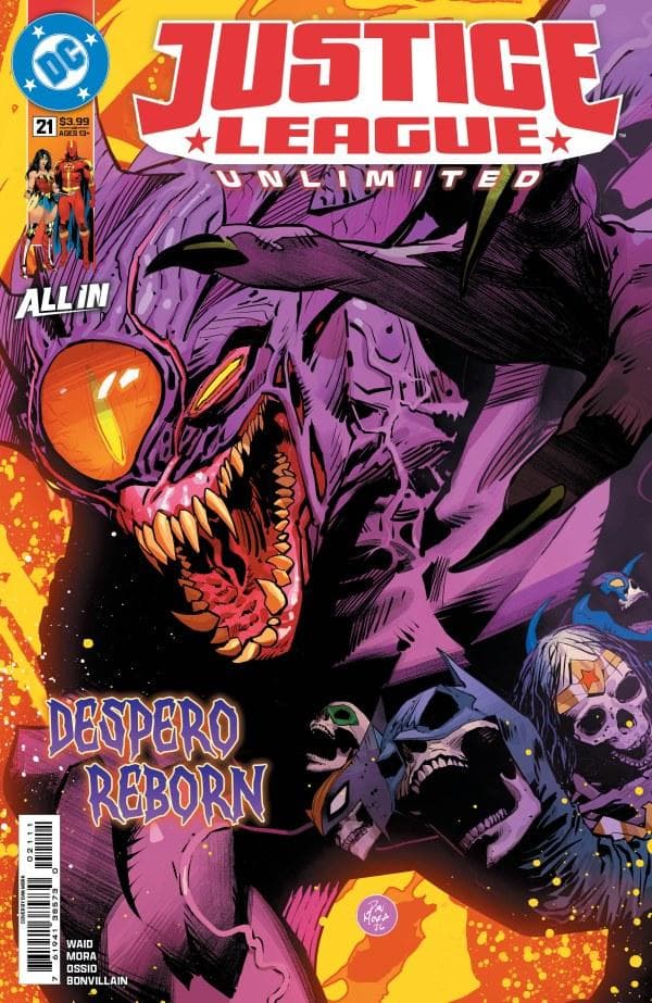 Justice League Unlimited #21 cover