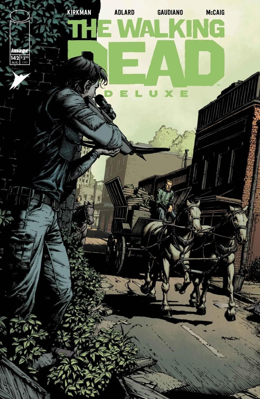 The Walking Dead Deluxe #142 cover