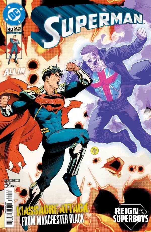 Superman #40 cover