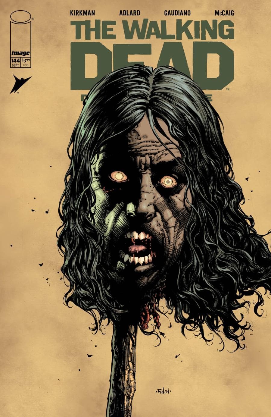 The Walking Dead Deluxe #144 cover