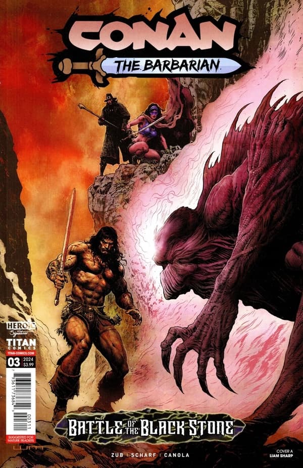 Conan the Barbarian: Battle of the Black Stone #3 cover