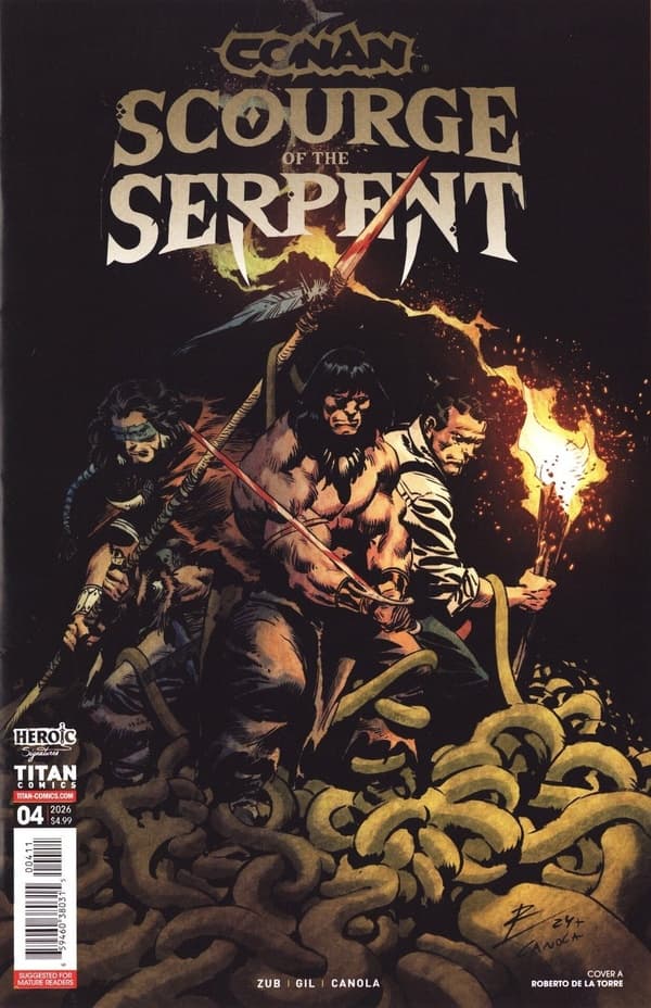 Conan the Barbarian: Scourge of the Serpent #4