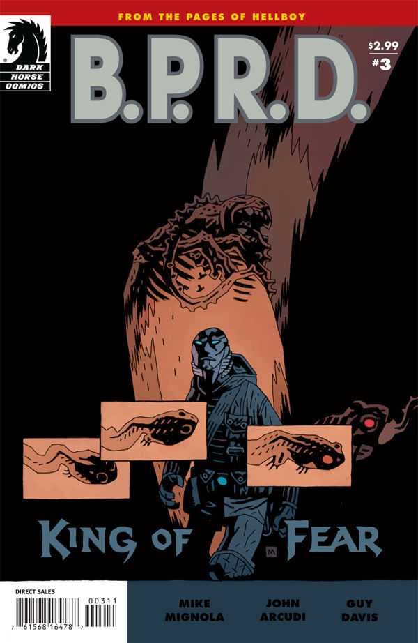 B.P.R.D.: King of Fear #3 cover