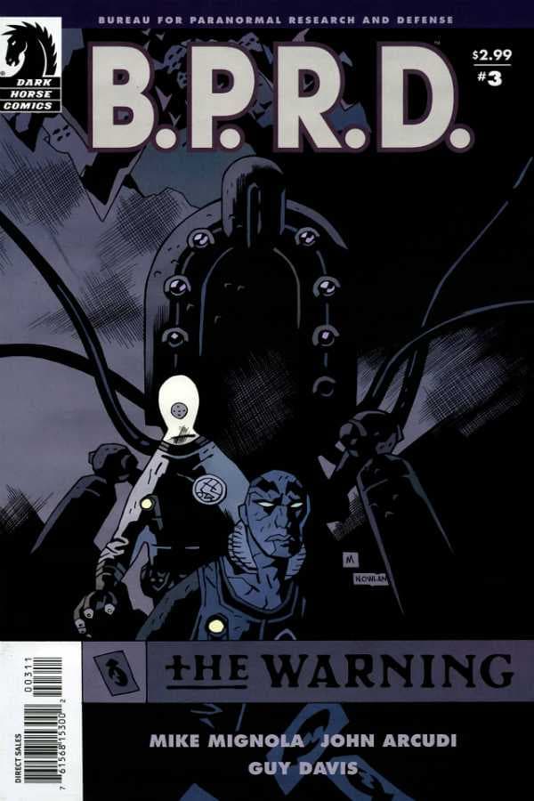 B.P.R.D.: The Warning #3 cover