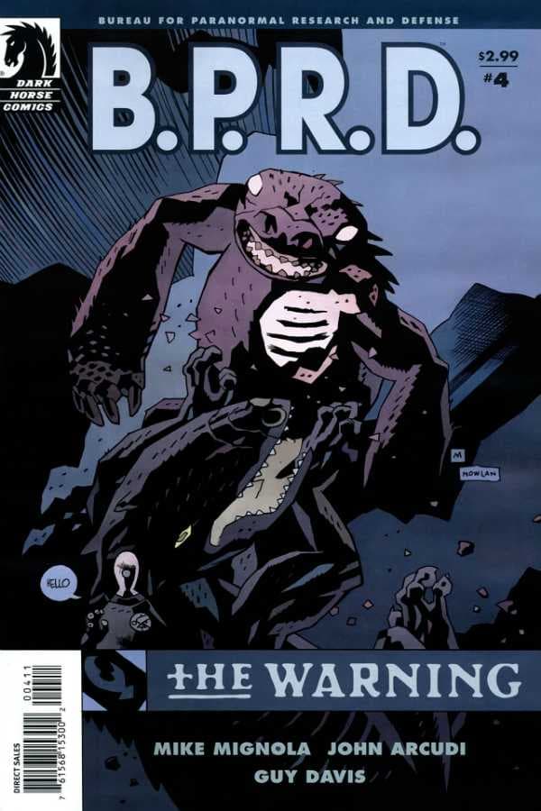 B.P.R.D.: The Warning #4 cover
