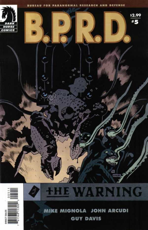 B.P.R.D.: The Warning #5 cover
