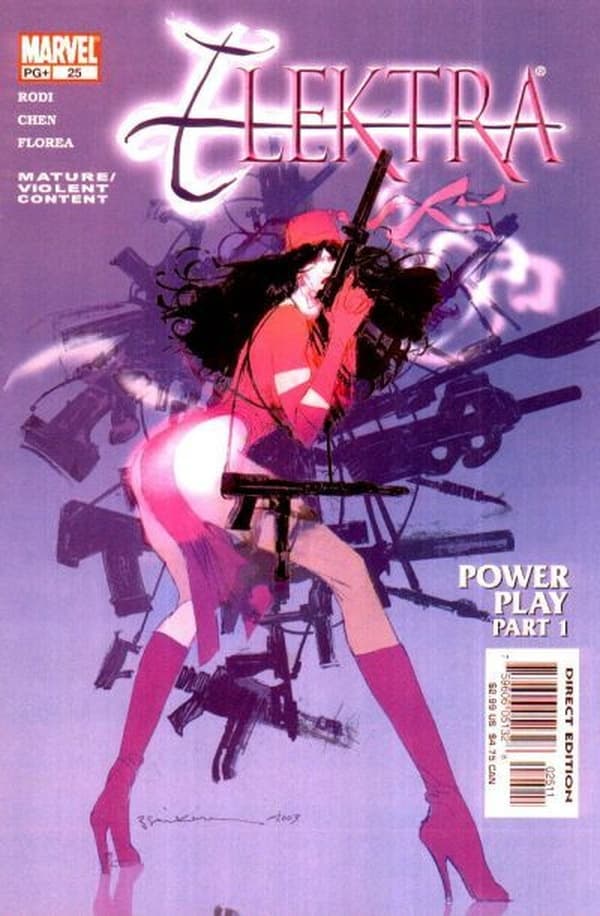 Elektra #25 cover