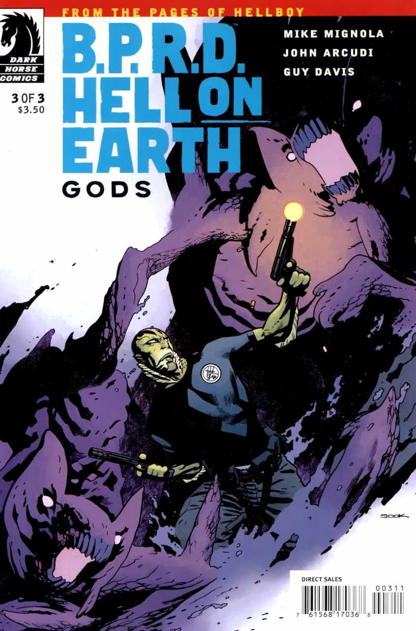 B.P.R.D.: Hell on Earth - Gods #3 cover