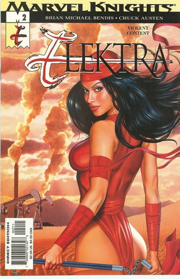 Elektra #2 cover