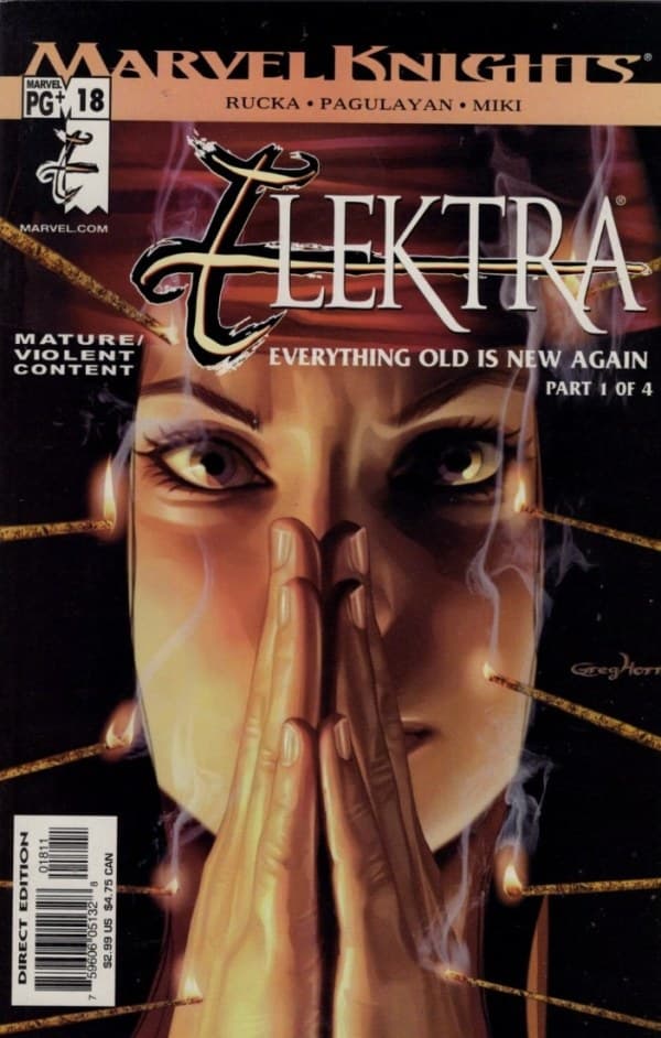 Elektra #18 cover