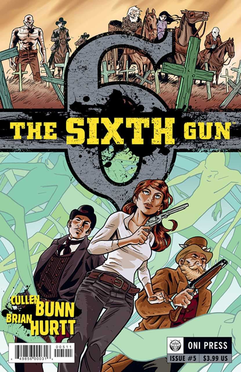 The Sixth Gun #5 cover