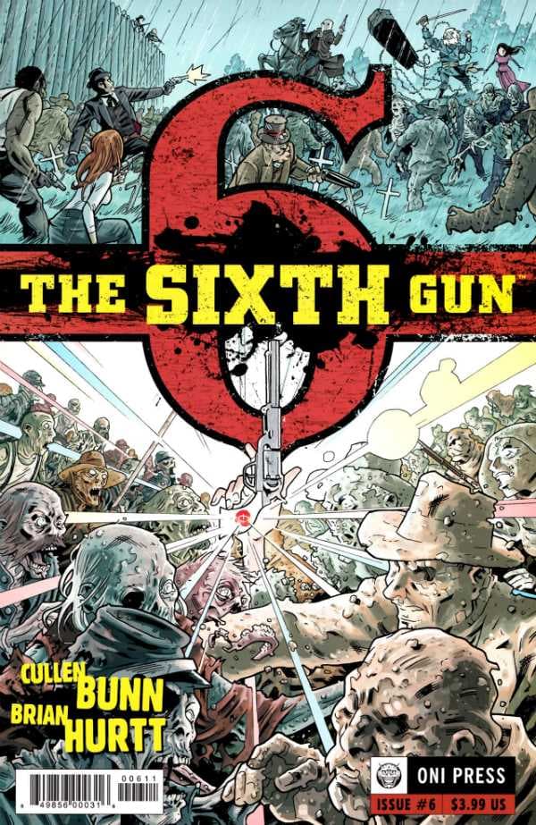 The Sixth Gun #6 cover