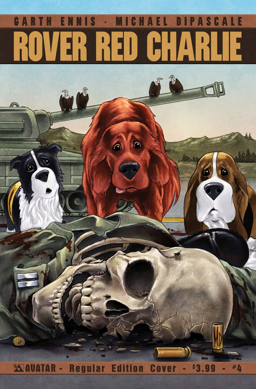 Rover Red Charlie #4 cover