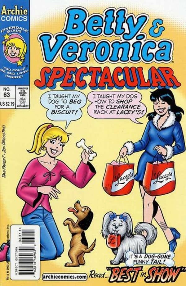 Betty & Veronica Spectacular #63