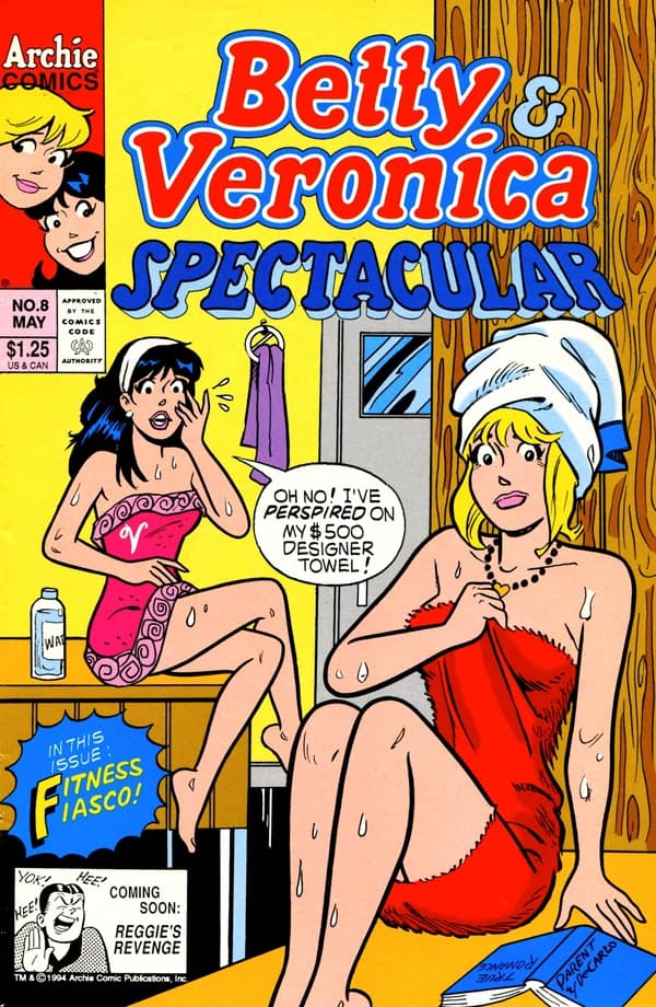 Betty & Veronica Spectacular #8 cover