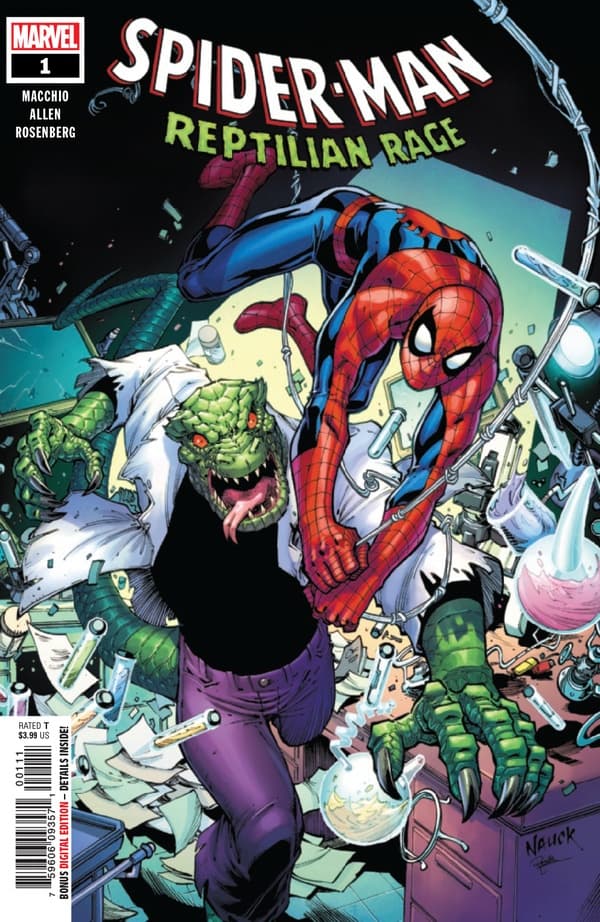 Spider-Man: Reptilian Rage #1 cover