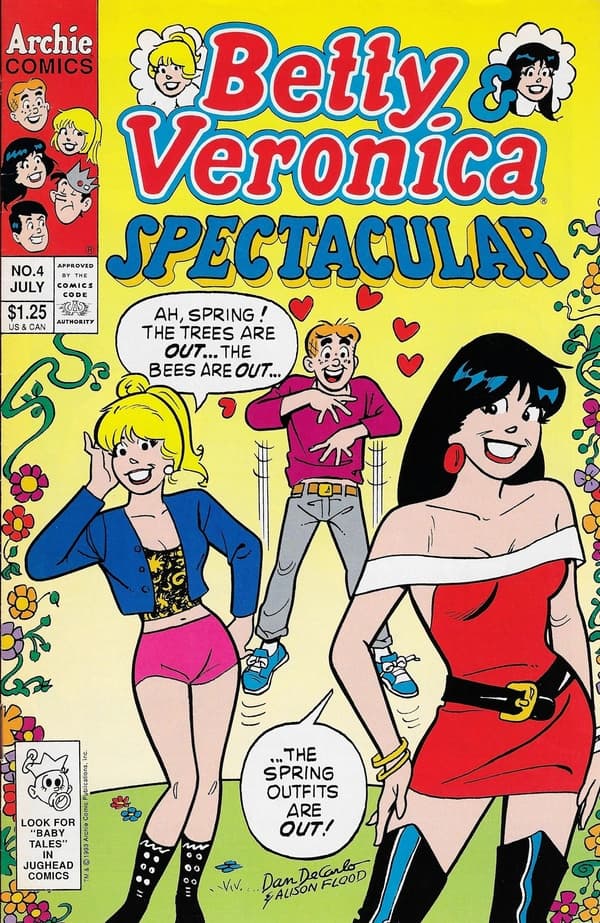 Betty & Veronica Spectacular #4 cover