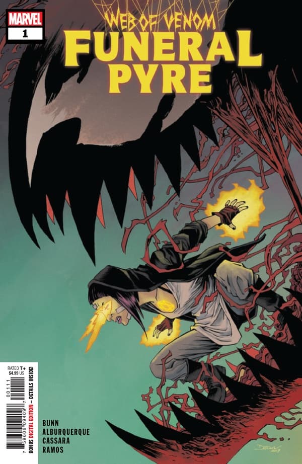Web of Venom: Funeral Pyre #1 cover
