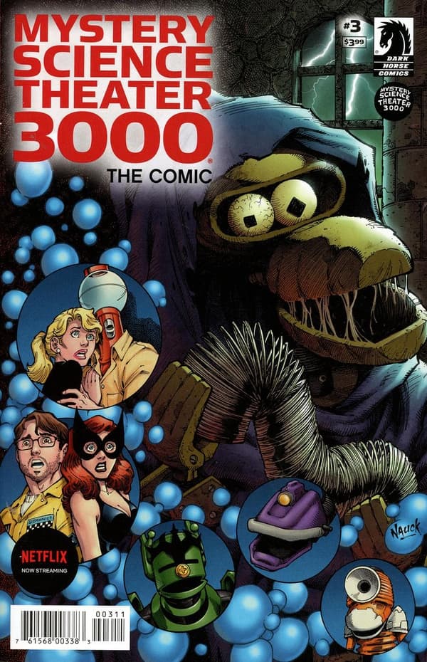 Mystery Science Theater 3000: The Comic #3 cover