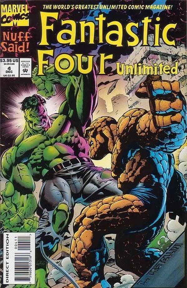 Fantastic Four Unlimited #4 cover