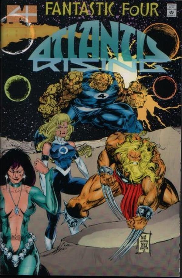 Fantastic Four: Atlantis Rising #2 cover