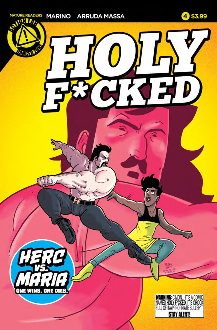 Holy F*cked #4 cover