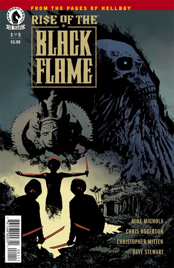 Rise of the Black Flame #1 cover