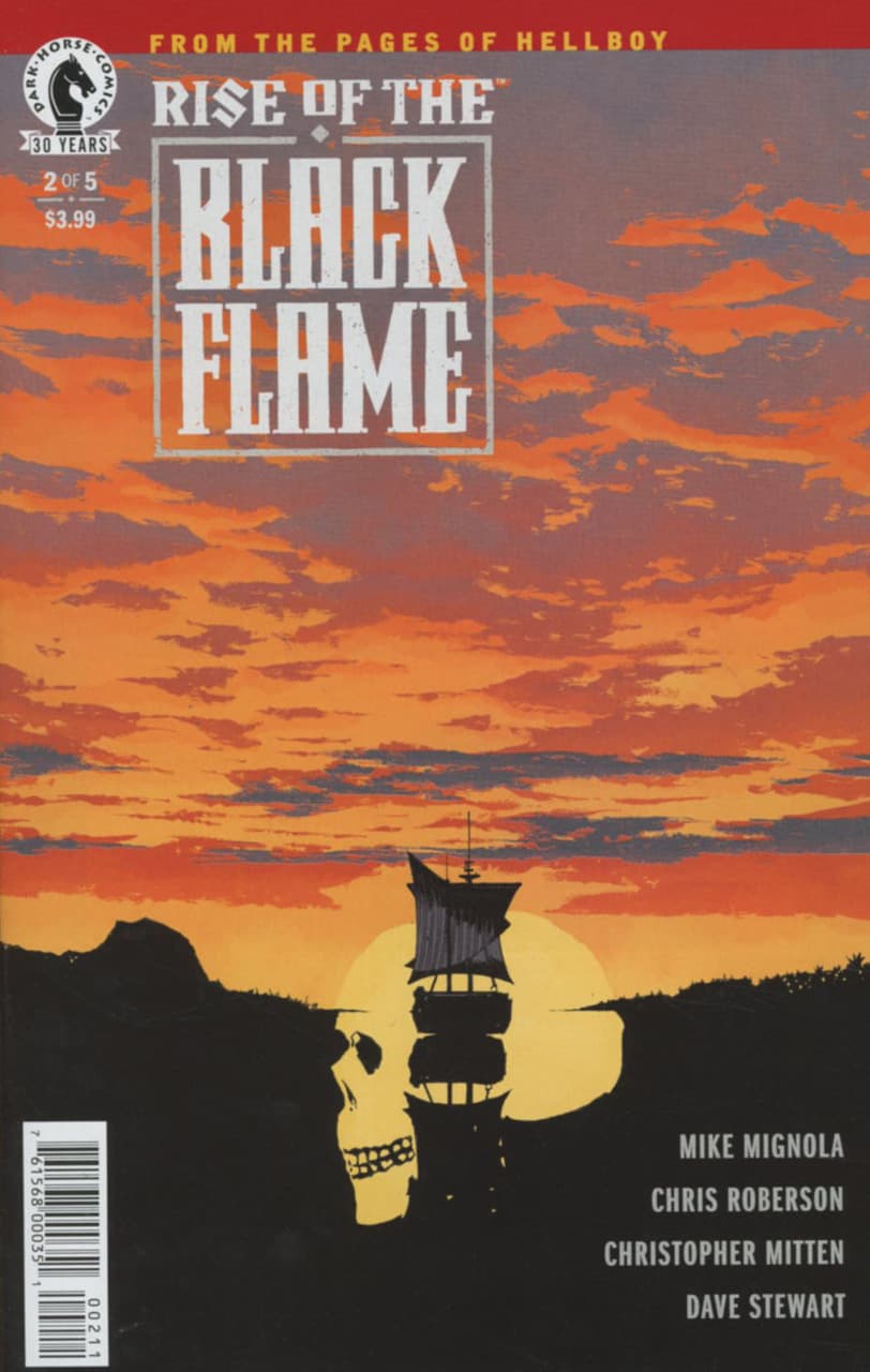 Rise of the Black Flame #2 cover