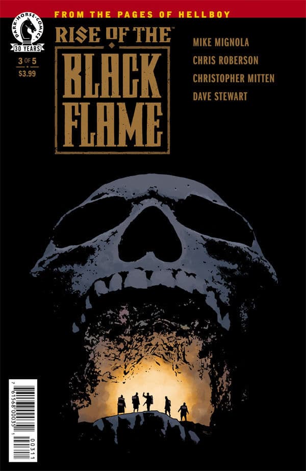 Rise of the Black Flame #3 cover