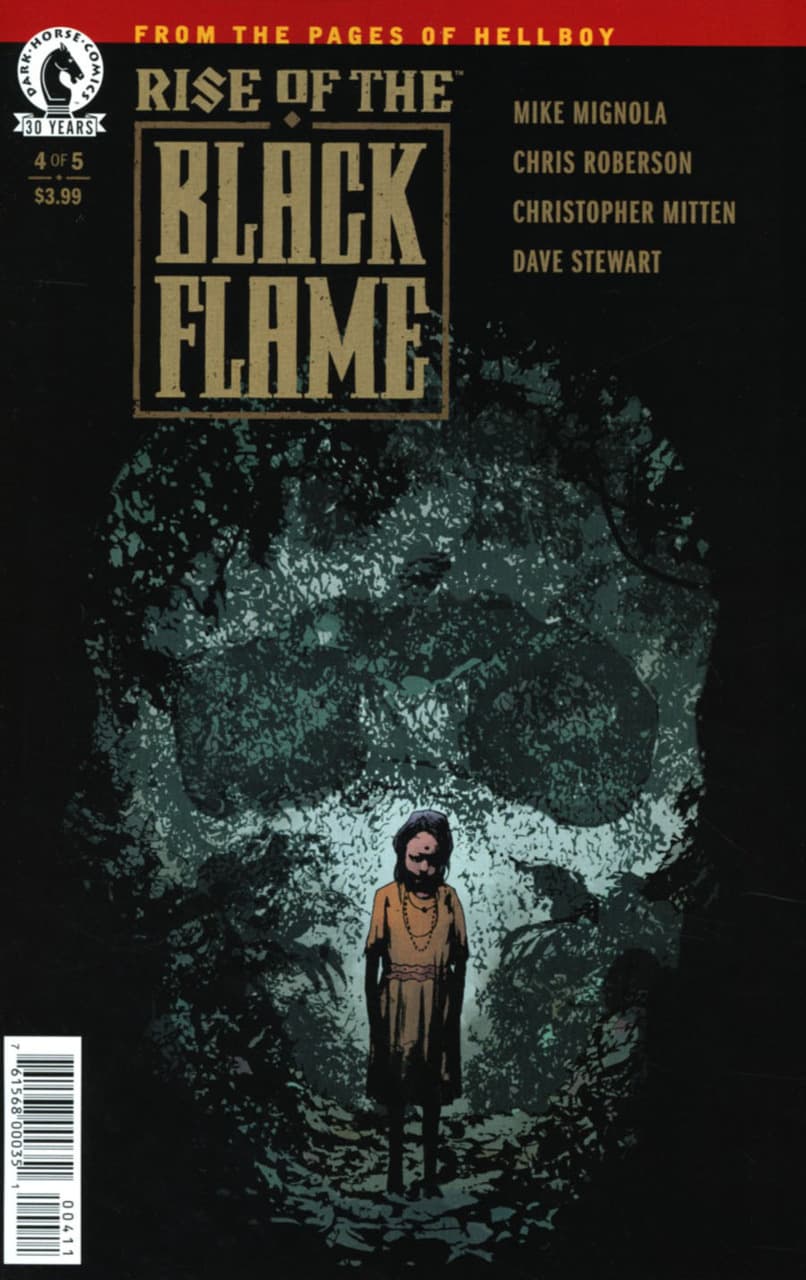 Rise of the Black Flame #4 cover
