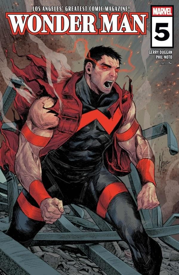 Wonder Man #5 cover