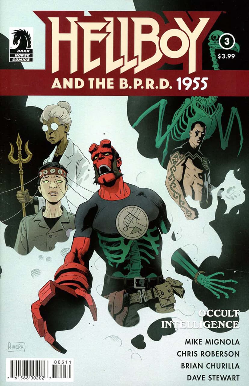 Hellboy and the B.P.R.D.: 1955—Occult Intelligence #3 cover