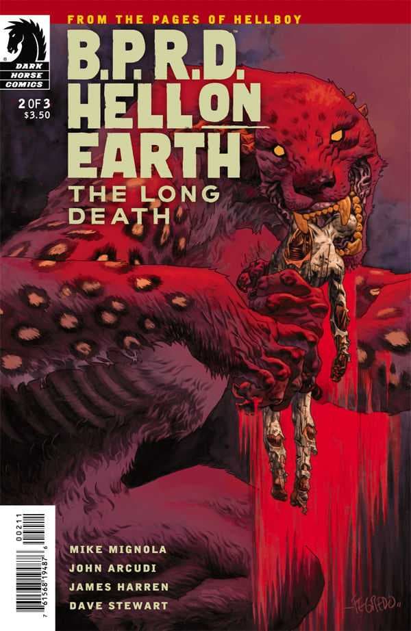 B.P.R.D.: Hell on Earth - The Long Death #2 cover