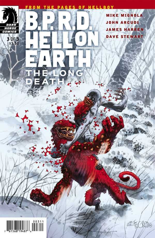 B.P.R.D.: Hell on Earth - The Long Death #3 cover