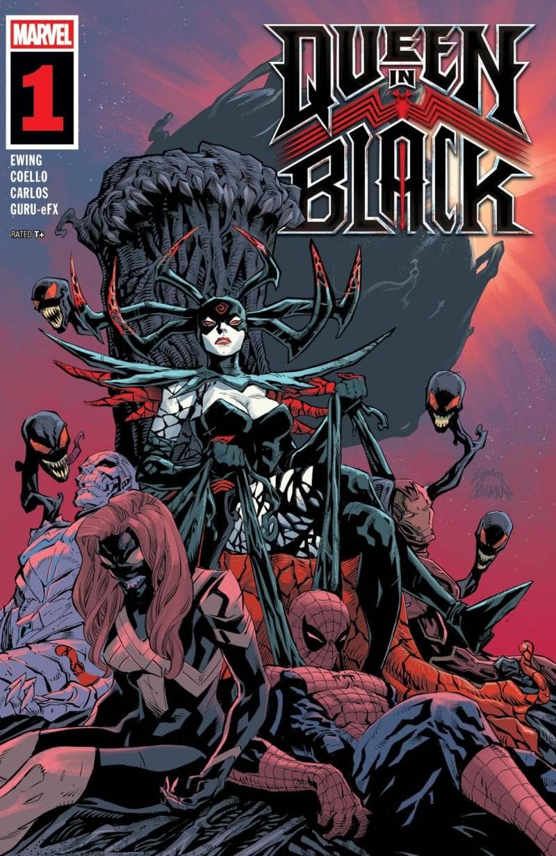 Queen in Black cover — © Marvel Comics